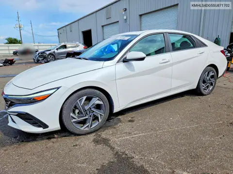 KMHLS4DG5SU871702 — 2025 Hyundai Elantra, Сторона, фото до ремонта