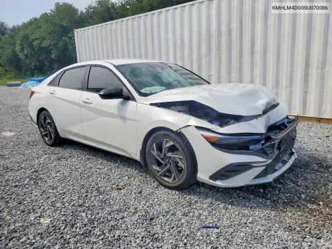 2025 Hyundai Elantra Sel Sport VIN KMHLM4DG0SU070086 фото 4