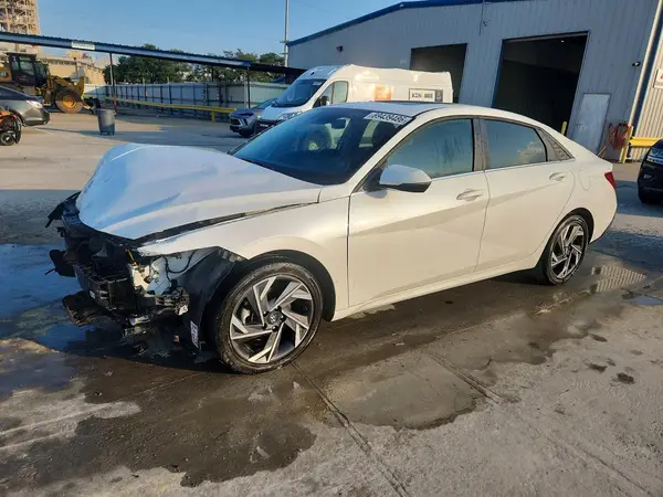 KMHLP4DG4SU937366 — 2025 Hyundai Elantra, Передняя часть (Front End), фото до ремонта