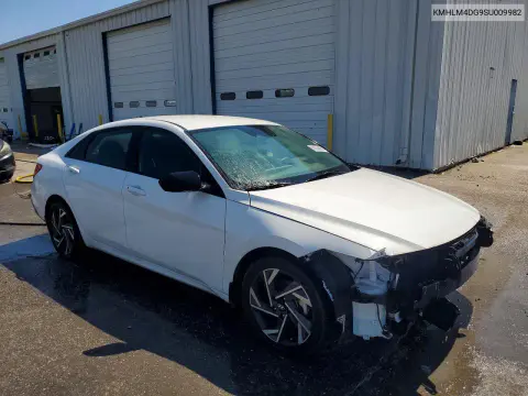 2025 Hyundai Elantra Sel Sport VIN KMHLM4DG9SU009982 фото 4