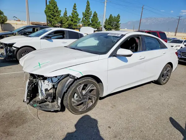 KMHLS4DG1SU043369 — 2025 Hyundai Elantra, Передняя часть (Front End), фото до ремонта