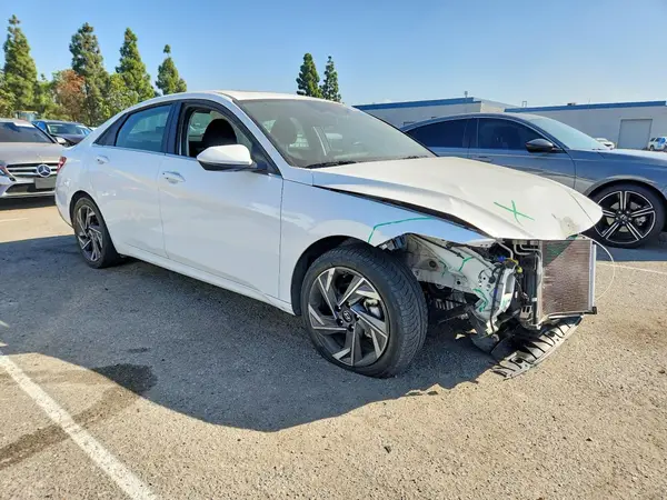 KMHLS4DG1SU043369 — 2025 Hyundai Elantra, фото 4 с аукциона Copart, Передняя часть