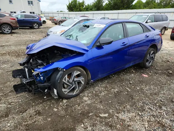 KMHLM4DG5SU082640 — 2025 Hyundai Elantra, Передняя часть (Front End), фото до ремонта