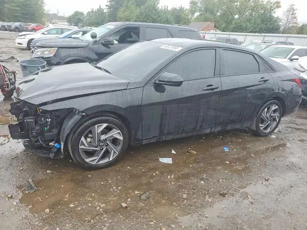 KMHLM4DG8SU056307 — 2025 Hyundai Elantra, Передняя часть (Front End), фото до ремонта