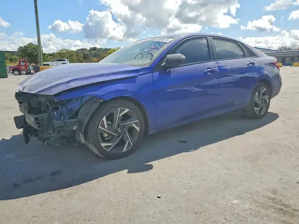 KMHLM4DG5SU923906 — 2025 Hyundai Elantra, Передняя часть (Front End), фото до ремонта