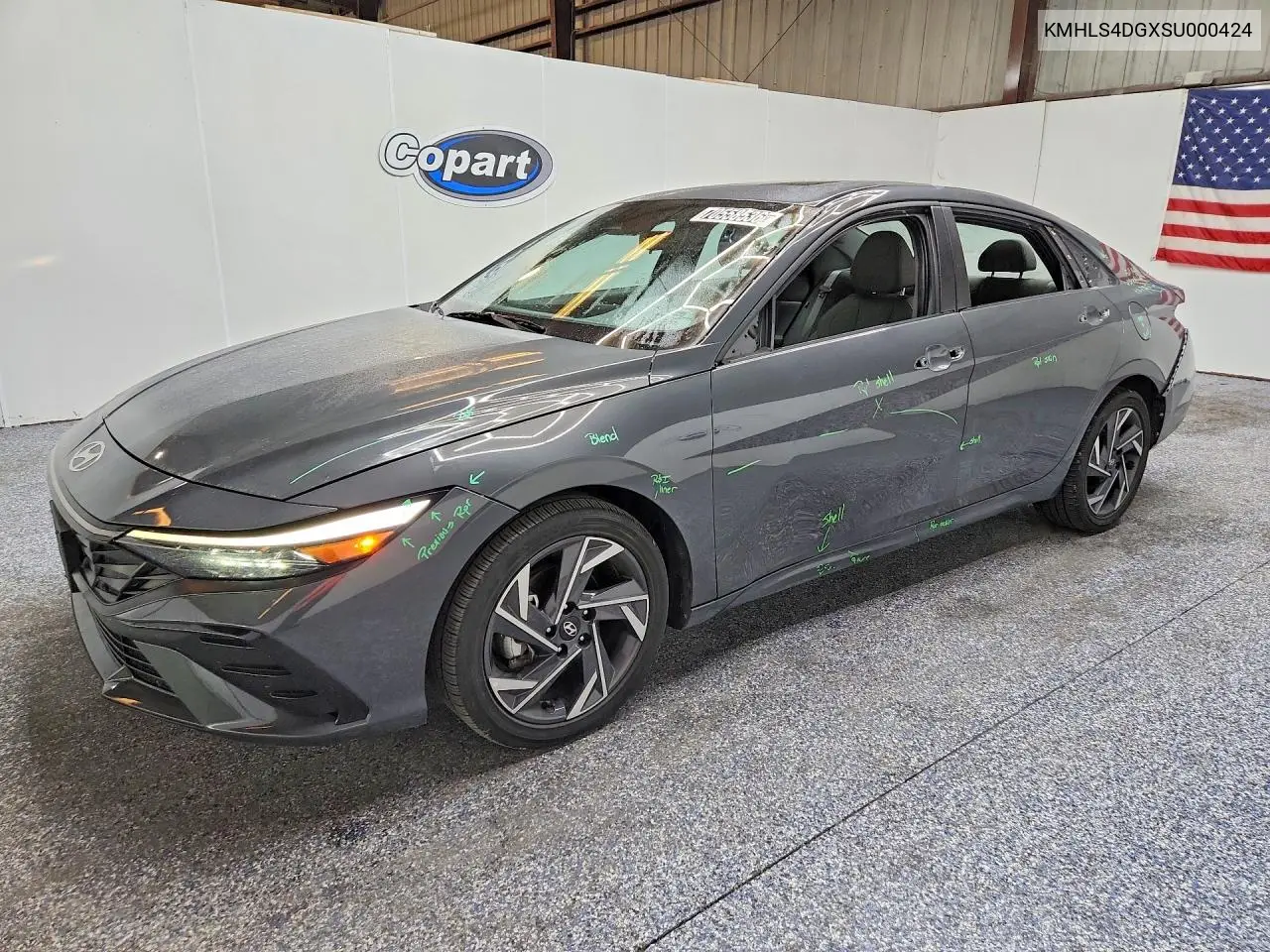 2025 Hyundai Elantra Sel VIN KMHLS4DGXSU000424 фото 1