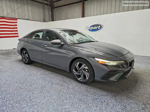 2025 Hyundai Elantra Sel VIN KMHLS4DGXSU000424 фото 4
