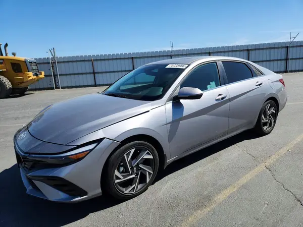 KMHLN4DJ1SU141529 — 2025 Hyundai Elantra, Передняя часть (Front End), фото до ремонта