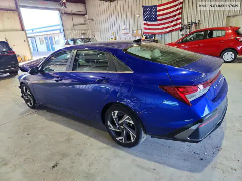 2025 Hyundai Elantra Limited VIN KMHLN4DJ6SU167639 фото 2