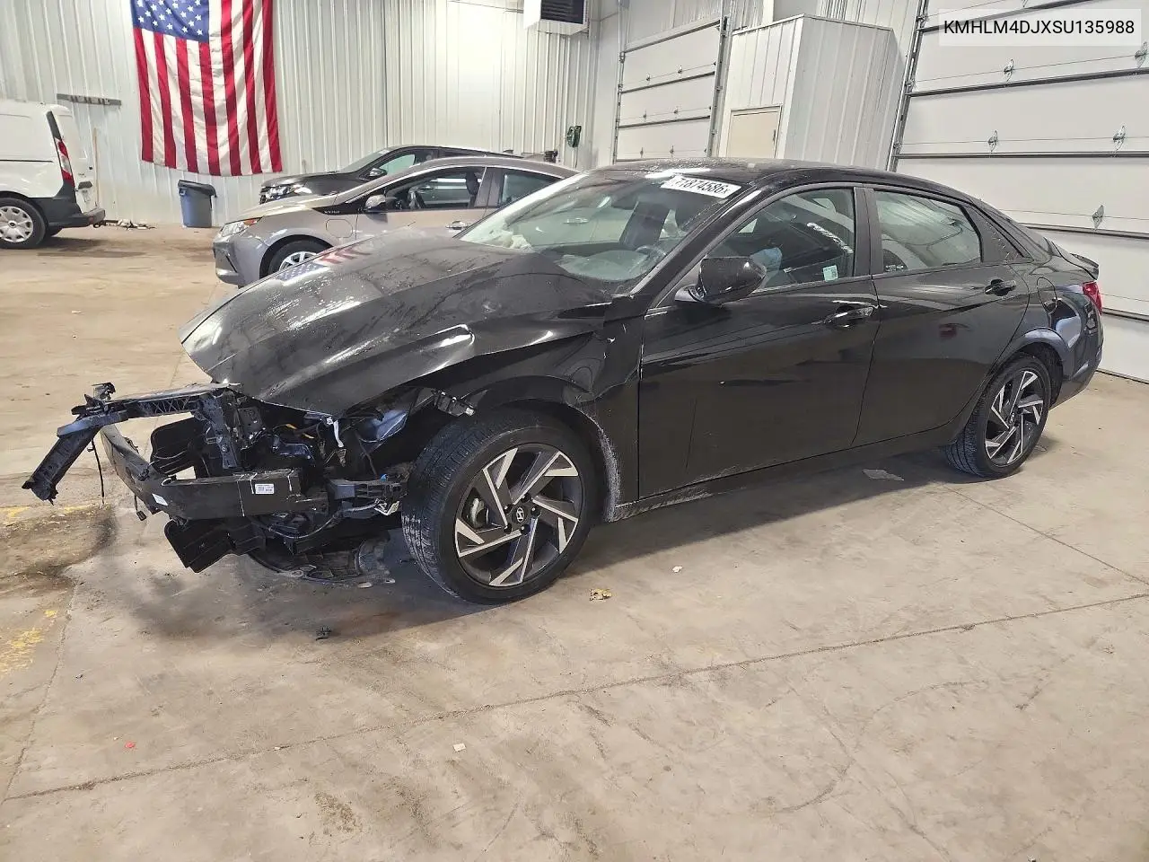 2025 Hyundai Elantra Hybrid Sel Sport VIN KMHLM4DJXSU135988 фото 1