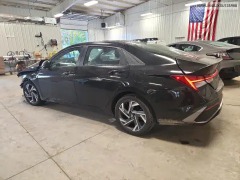 2025 Hyundai Elantra Hybrid Sel Sport VIN KMHLM4DJXSU135988 фото 2