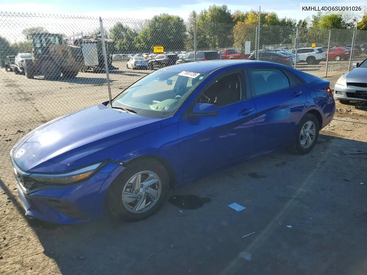 2025 Hyundai Elantra Se VIN KMHLL4DG6SU091026 фото 1