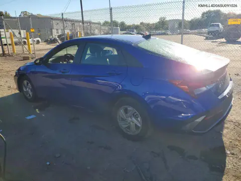 2025 Hyundai Elantra Se VIN KMHLL4DG6SU091026 фото 2