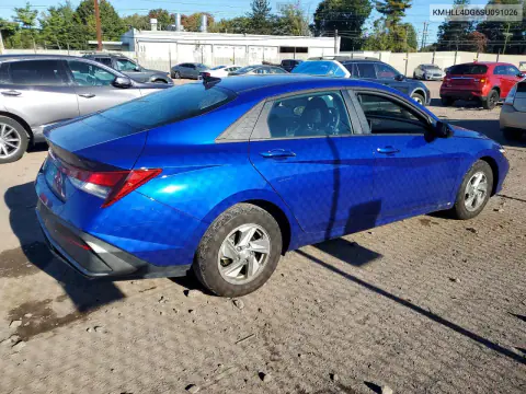 2025 Hyundai Elantra Se VIN KMHLL4DG6SU091026 фото 3