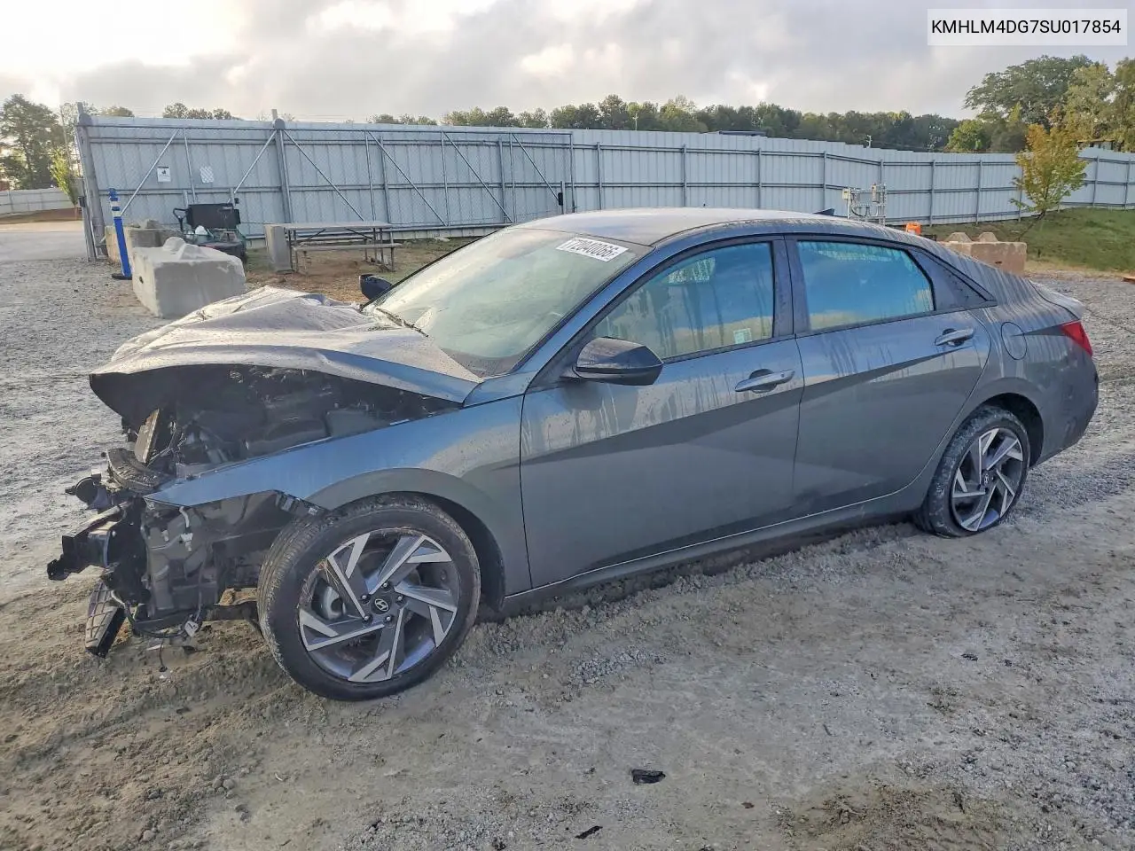 2025 Hyundai Elantra Sel Sport VIN KMHLM4DG7SU017854 фото 1