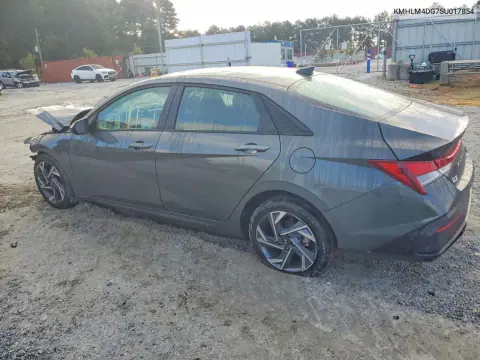 2025 Hyundai Elantra Sel Sport VIN KMHLM4DG7SU017854 фото 2