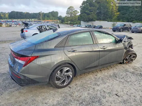 2025 Hyundai Elantra Sel Sport VIN KMHLM4DG7SU017854 фото 3