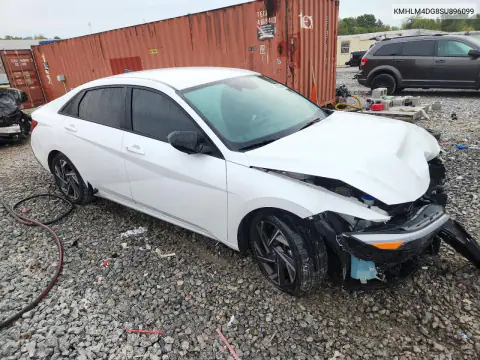 2025 Hyundai Elantra Sel Sport VIN KMHLM4DG8SU896099 фото 4