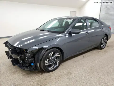 KMHLS4DG5SU996280 — 2025 Hyundai Elantra, Передняя часть, фото до ремонта