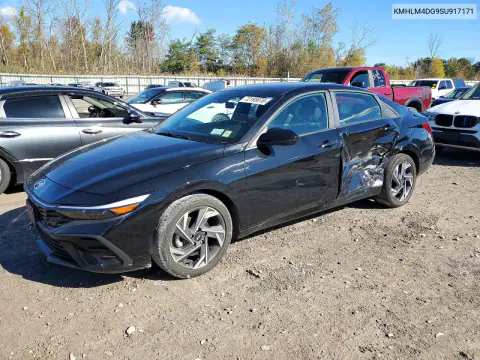 KMHLM4DG9SU917171 — 2025 Hyundai Elantra, Сторона, фото до ремонта
