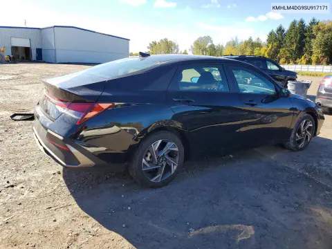 2025 Hyundai Elantra Sel Sport VIN KMHLM4DG9SU917171 фото 3