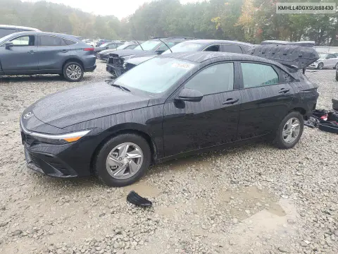 KMHLL4DGXSU888430 — 2025 Hyundai Elantra, Задняя часть, фото до ремонта