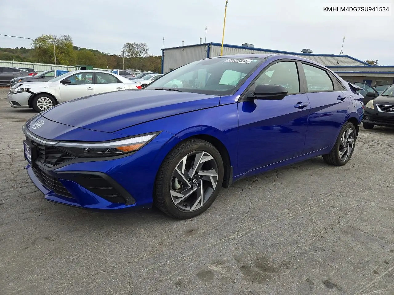 2025 Hyundai Elantra Sel Sport VIN KMHLM4DG7SU941534 фото 1