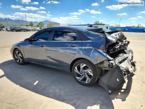 2025 Hyundai Elantra Sel VIN KMHLS4DG7SU949770 фото 2