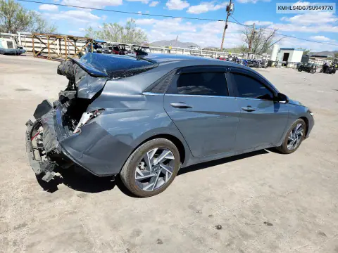 2025 Hyundai Elantra Sel VIN KMHLS4DG7SU949770 фото 3