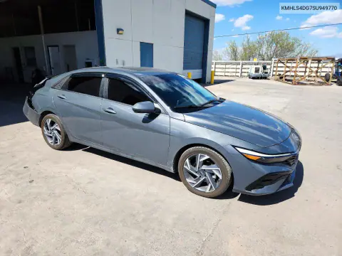 2025 Hyundai Elantra Sel VIN KMHLS4DG7SU949770 фото 4
