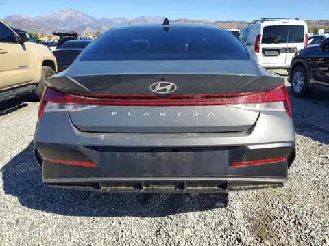 KMHLS4DG4SU890273 — 2025 Hyundai Elantra, Передняя часть, фото до ремонта