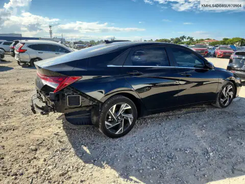 KMHLS4DG8SU970904 — 2025 Hyundai Elantra, фото 3 с аукциона Copart, Боковая часть