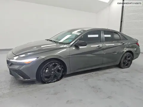 KMHLM4DG4TU165073 — 2026 Hyundai Elantra, Повреждения со всех сторон, фото до ремонта