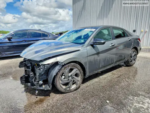 KMHLM4DG3TU229507 — 2026 Hyundai Elantra, Передняя часть, фото до ремонта