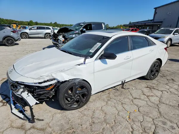 KMHLS4DG9TU185650 — 2026 Hyundai Elantra, Передняя часть (Front End), фото до ремонта