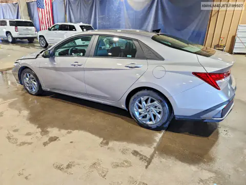 2026 Hyundai Elantra Hybrid Blue VIN KMHLM4DJ5TU189507 фото 2