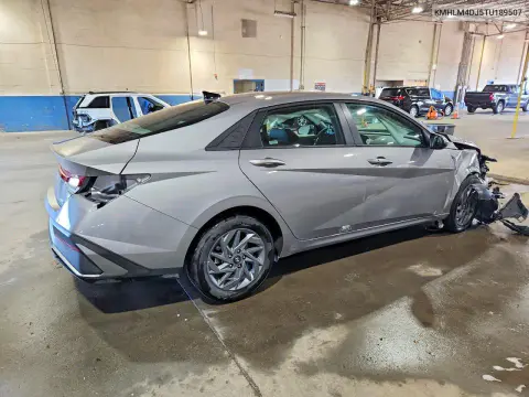 2026 Hyundai Elantra Hybrid Blue VIN KMHLM4DJ5TU189507 фото 3
