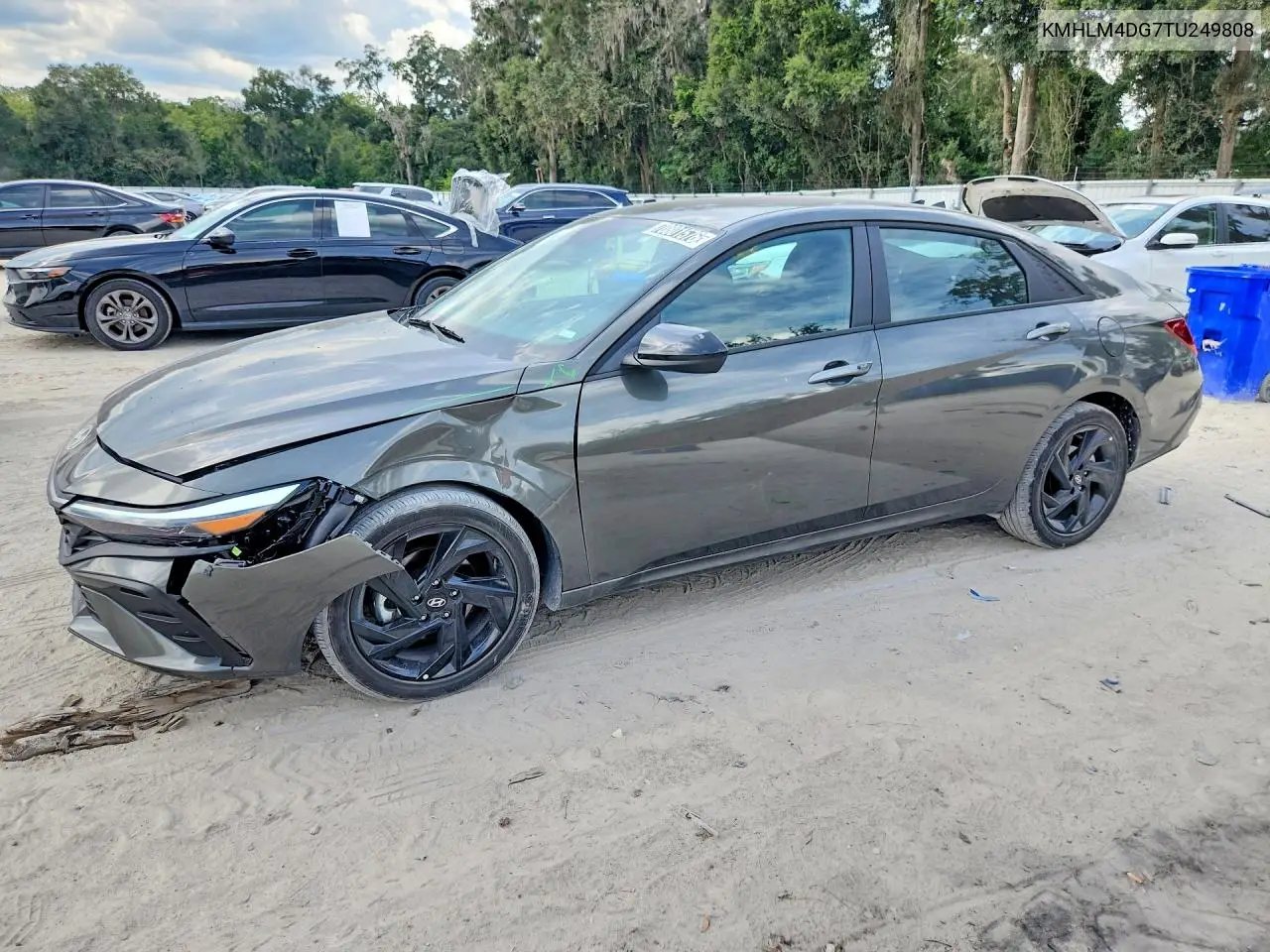 2026 Hyundai Elantra Sel Sport VIN KMHLM4DG7TU249808 фото 1