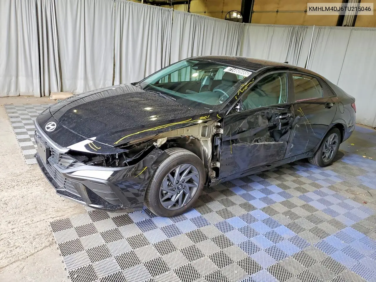 2026 Hyundai Elantra Hybrid Blue VIN KMHLM4DJ6TU215046 фото 1