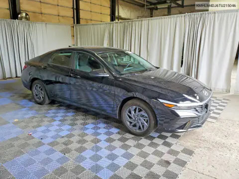 2026 Hyundai Elantra Hybrid Blue VIN KMHLM4DJ6TU215046 фото 4