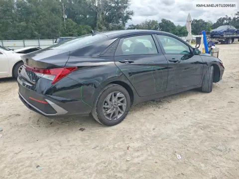 2026 Hyundai Elantra Hybrid Blue VIN KMHLM4DJ9TU209581 фото 3