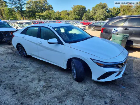 2026 Hyundai Elantra Hybrid Blue VIN KMHLM4DJ7TU210227 фото 4