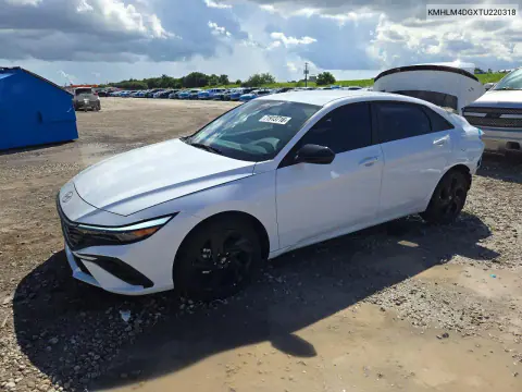 KMHLM4DGXTU220318 — 2026 Hyundai Elantra, Задняя часть, фото до ремонта