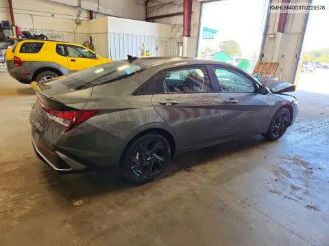 2026 Hyundai Elantra Sel Sport VIN KMHLM4DG3TU220578 фото 3