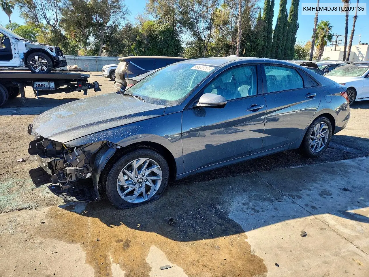 KMHLM4DJ8TU209135 Hyundai Elantra 2026 — повреждение Передняя часть, фото до ремонта