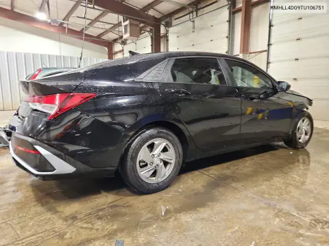 2026 Hyundai Elantra Se VIN KMHLL4DG9TU106751 фото 3