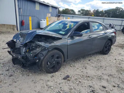 KMHLM4DG4TU215826 — 2026 Hyundai Elantra, Передняя часть, фото до ремонта