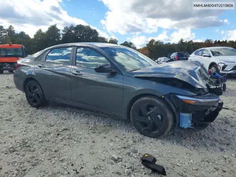 2026 Hyundai Elantra Sel Sport VIN KMHLM4DG4TU215826 фото 4