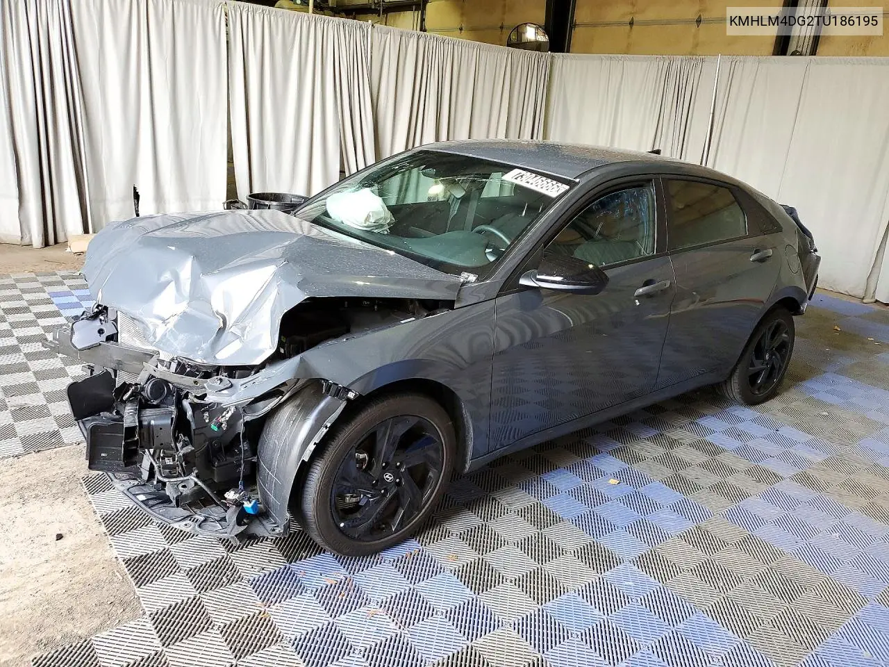 KMHLM4DG2TU186195 Hyundai Elantra 2026 — повреждение Задняя часть, фото до ремонта