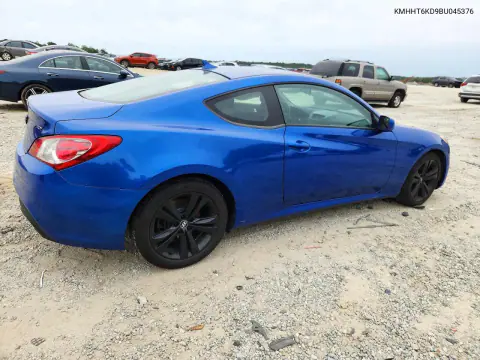 2011 Hyundai Genesis Coupe 2.0T VIN KMHHT6KD9BU045376 фото 3